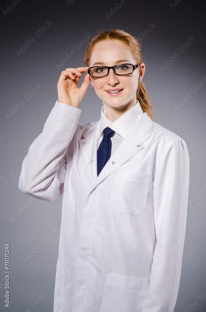 Woman doctor in medical concept Woman doctor in medical concept