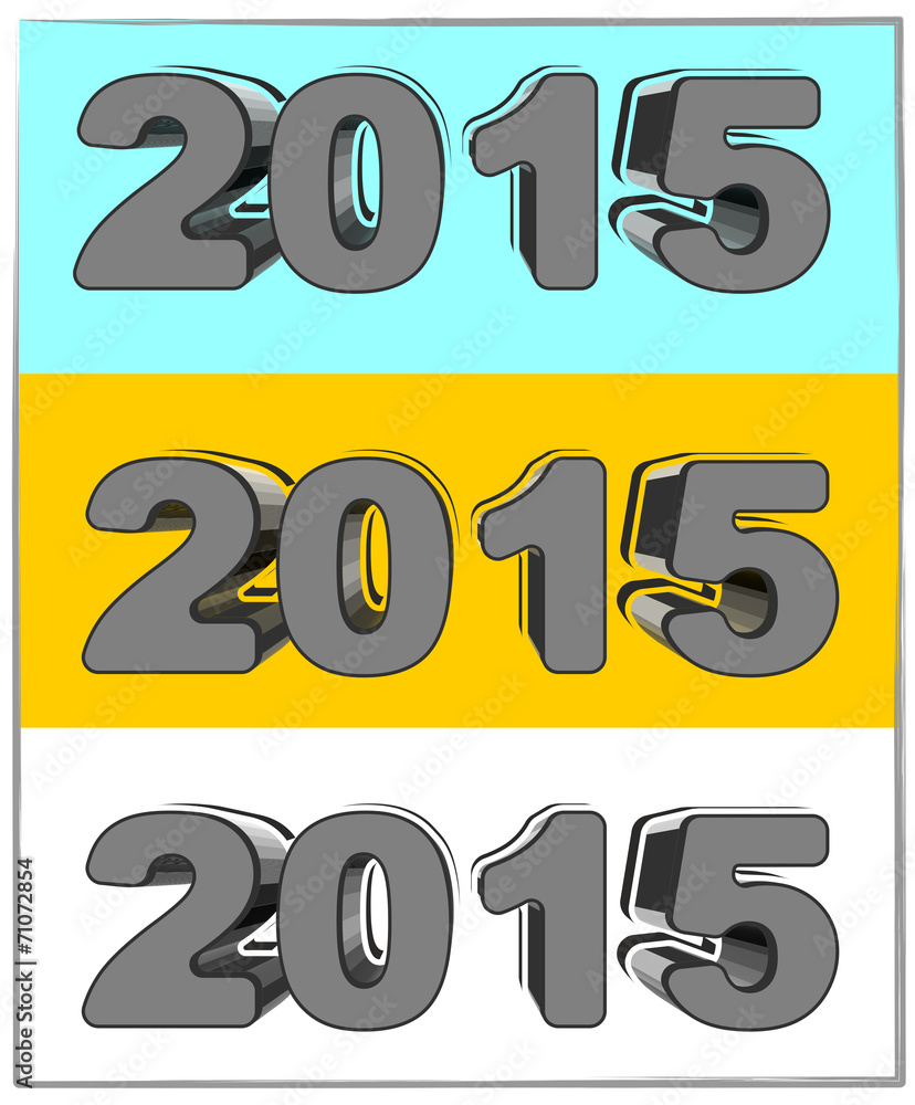 New Year in 3D New Year in 3D