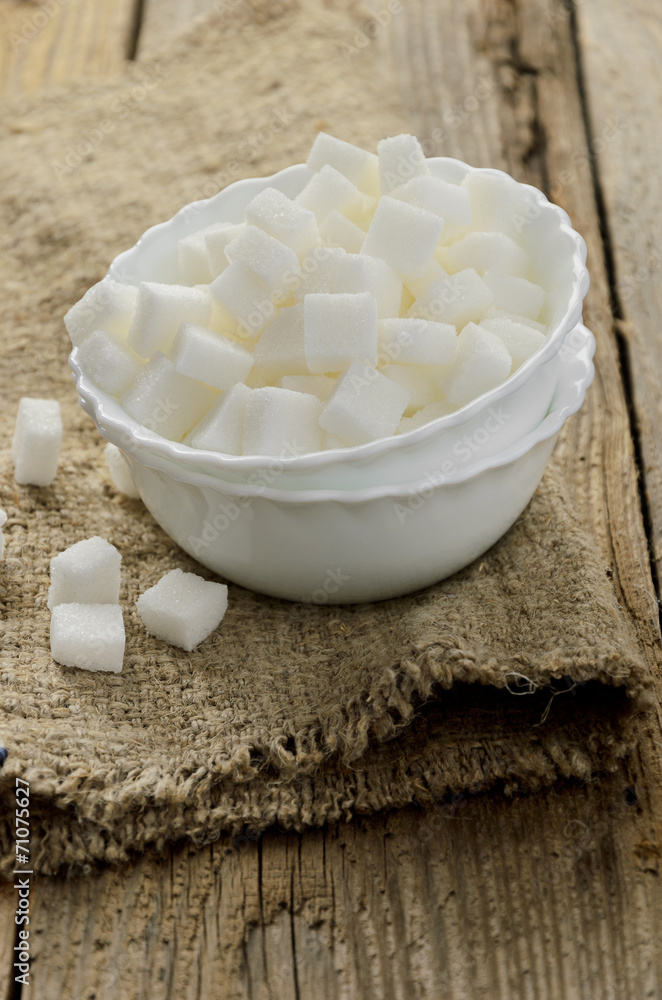 Cubes of sugar Cubes of sugar