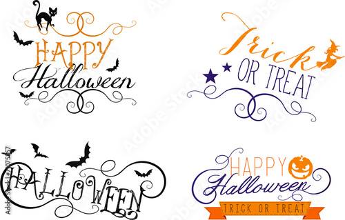 Halloween scritte