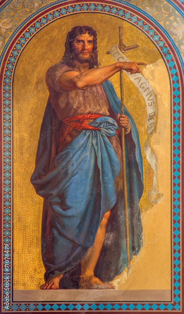 Fototapeta premium Vienna - St John the Baptist in Altlerchenfelder church