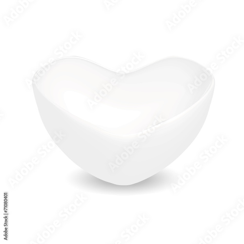 Porcelain heart