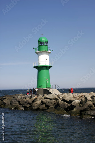 Leuchtturm an der Ostseeküste
