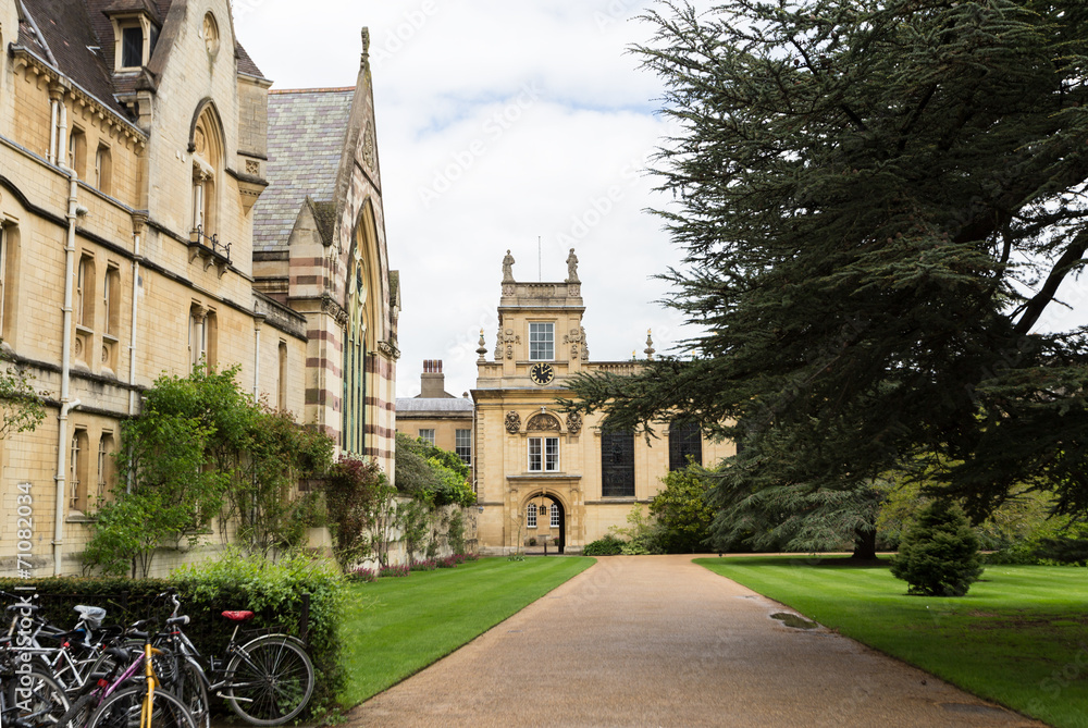 Fototapeta premium trinity college oxford uk