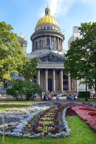 Saint Isaac cathedral in St Petersburg by Auguste de Montferrand