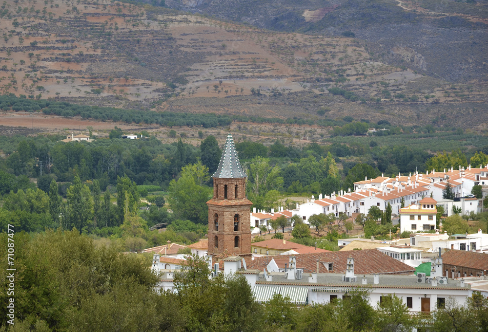 Fondon, small village in Almeria, Spain