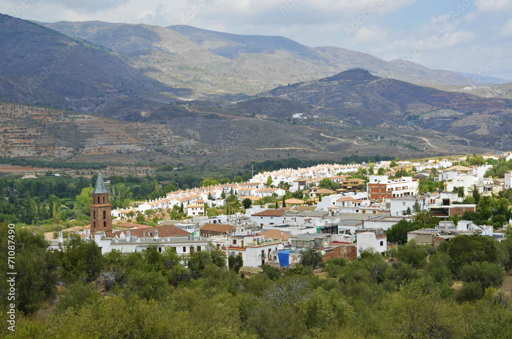 Fondon, small village in Almeria, Spain