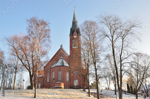 Finland. Forssa Cathedral photo