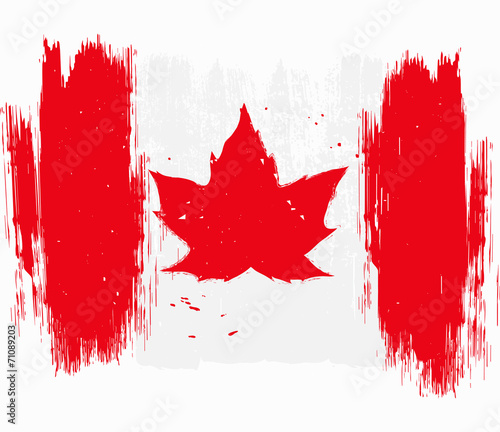 Canada stylized flag