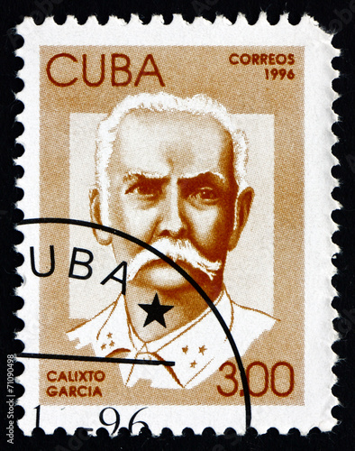 Postage stamp Cuba 1996 Calixto Garcia, Revolutionary photo