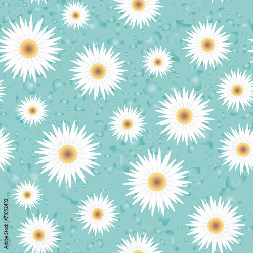 Background with flowers