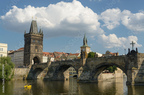 Charles bridge in Prague © Rada+
