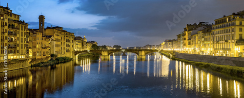 old bridge Ponte del Veccio in Florence