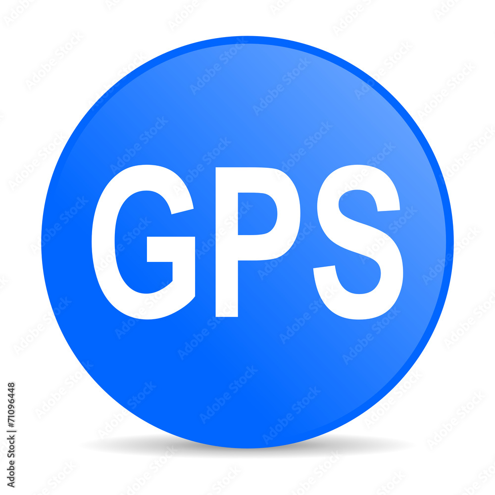 gps internet blue icon gps internet blue icon
