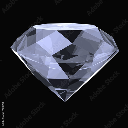 diamond 3d render illustration