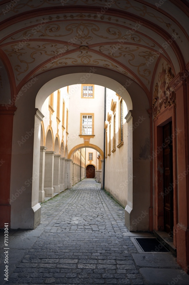 Fototapeta premium Interior of Abbey Melk, Austria
