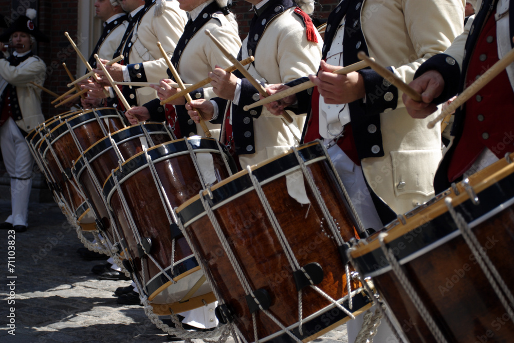 Fototapeta premium Independence Day Parade, Boston, USA..