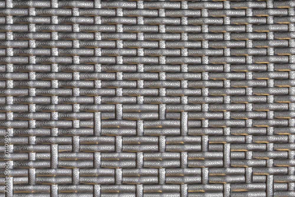 Plastic striped woven texture Plastic striped woven texture