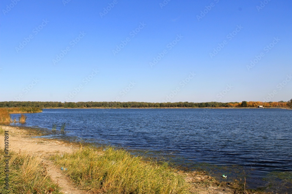 River Saksagan in Ukraine