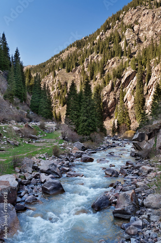 River in Grigorevsky gorge