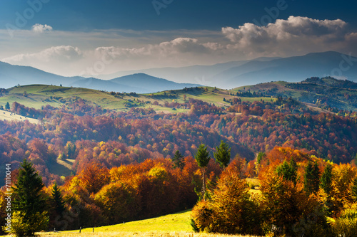 Autumn landscape © kyslynskyy