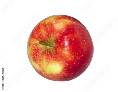 Fresh Red apple Isolated on white