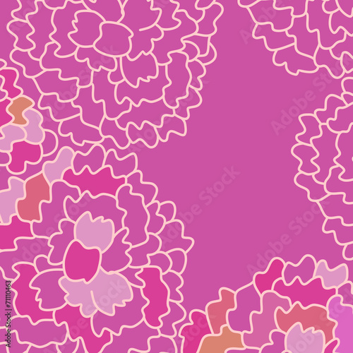 Floral pattern pink