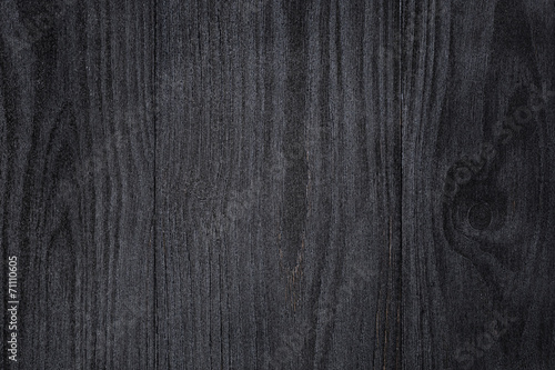 texture of painted pine wood with black semiglossy paint