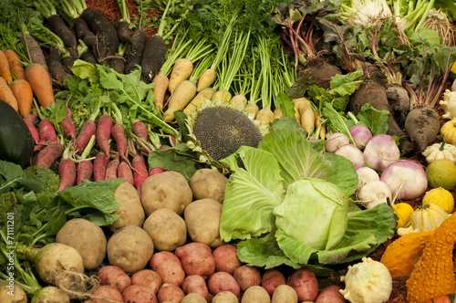 Assortiment de légumes variés