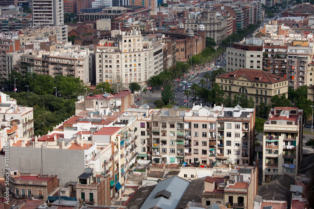 Barcelona Cityscape Barcelona Cityscape