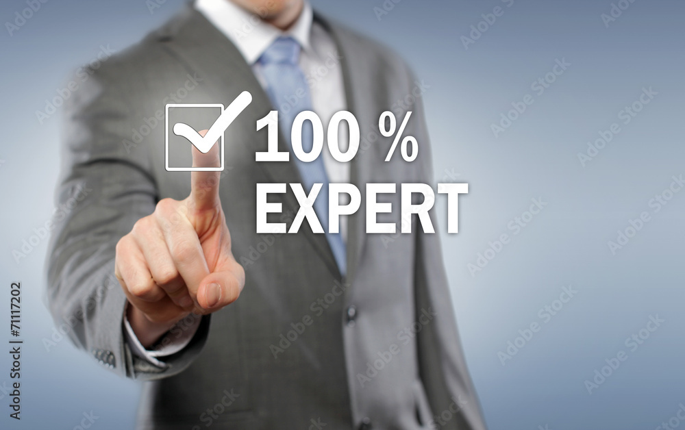 100% expert 100% expert
