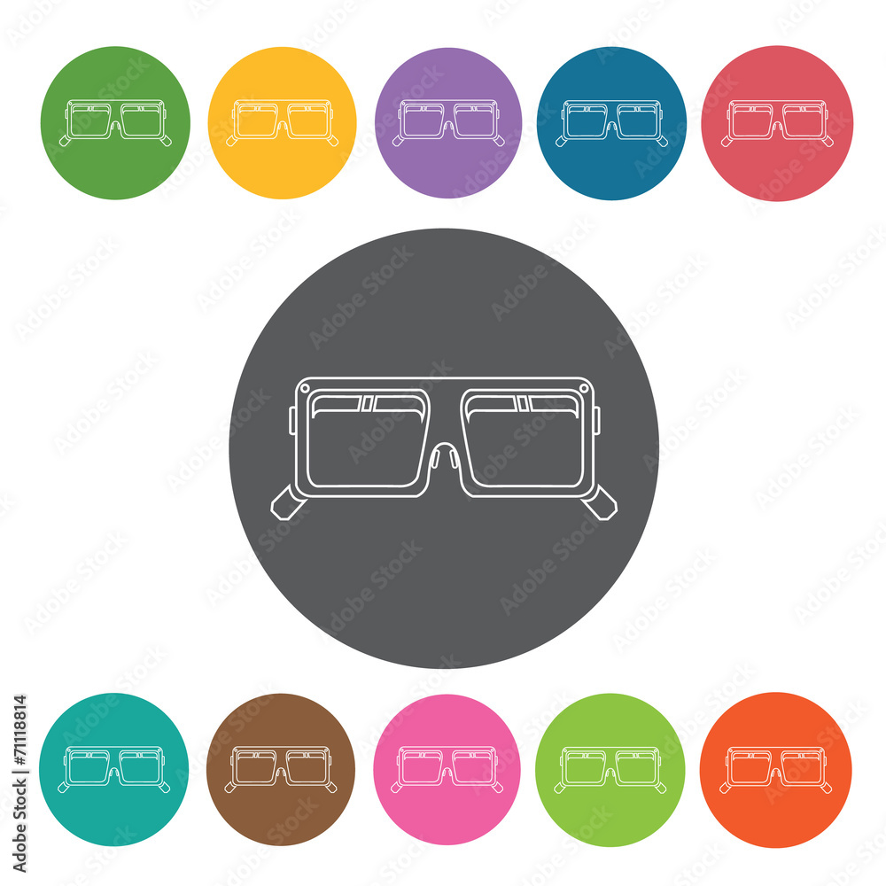 Square Sunglasses Outlines Icon. Sunglasses Icons Set. Round Col Square Sunglasses Outlines Icon. Sunglasses Icons Set. Round Col
