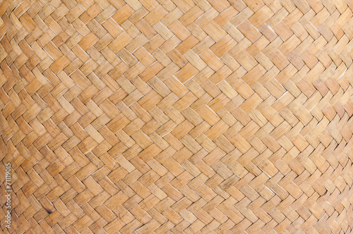 Texture and background of wicker basket