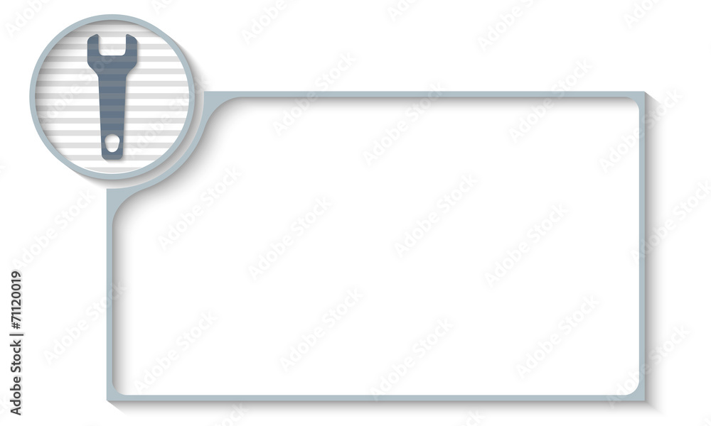 frame for any text with spanner frame for any text with spanner