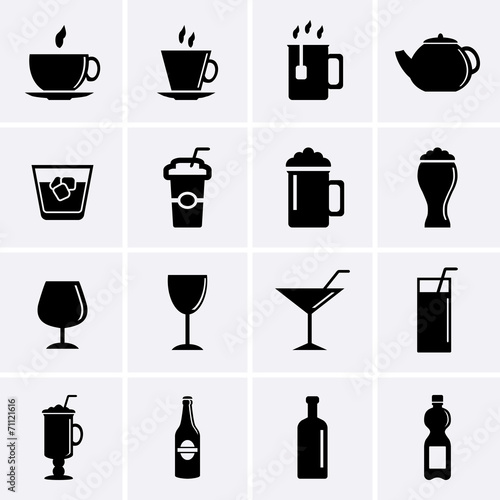 Drinks and Beverages Icons