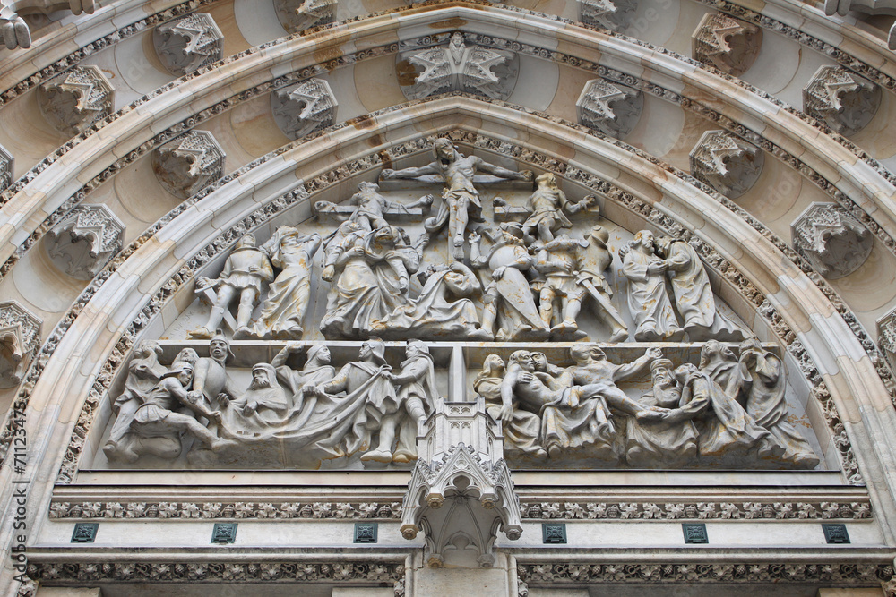 Fototapeta premium Passion Scenes Carvings