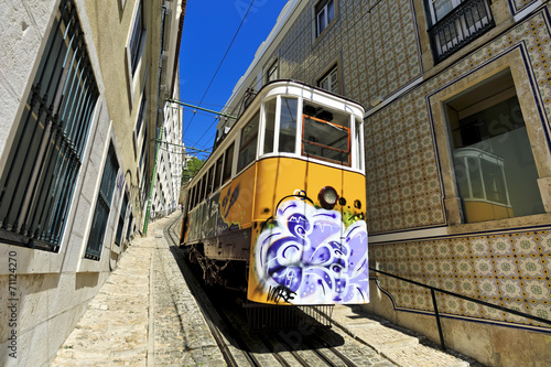 Elevador do Lavra , Lisbon, Portugal photo