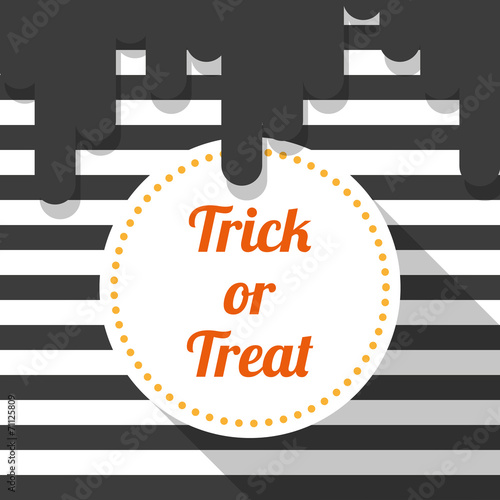 Halloween background. Trick or treat