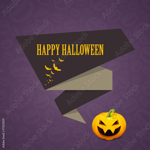 Vector Illustration of a Halloween Design