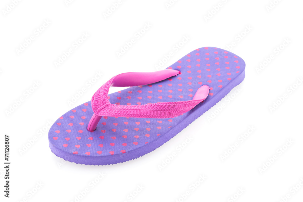 Flip flop isolated on white background Flip flop isolated on white background