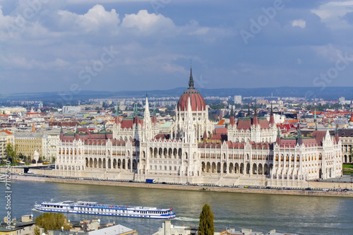 Hungarian Parliament in Budapest