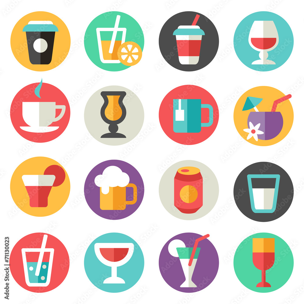 Drink icons Drink icons