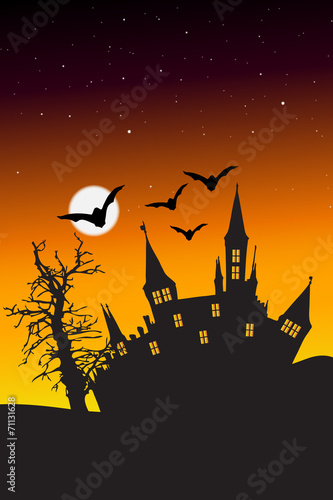 Halloween Schloß