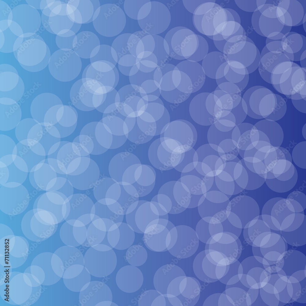 Blue Bokeh Bubbles Background Blue Bokeh Bubbles Background