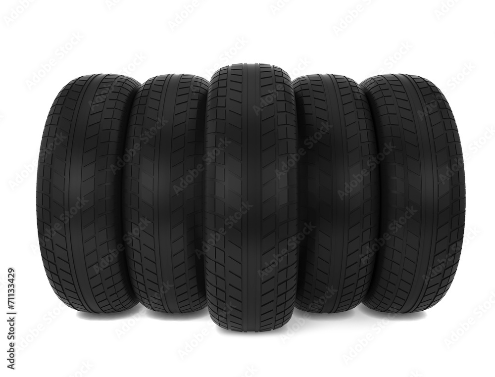 Black tires Black tires