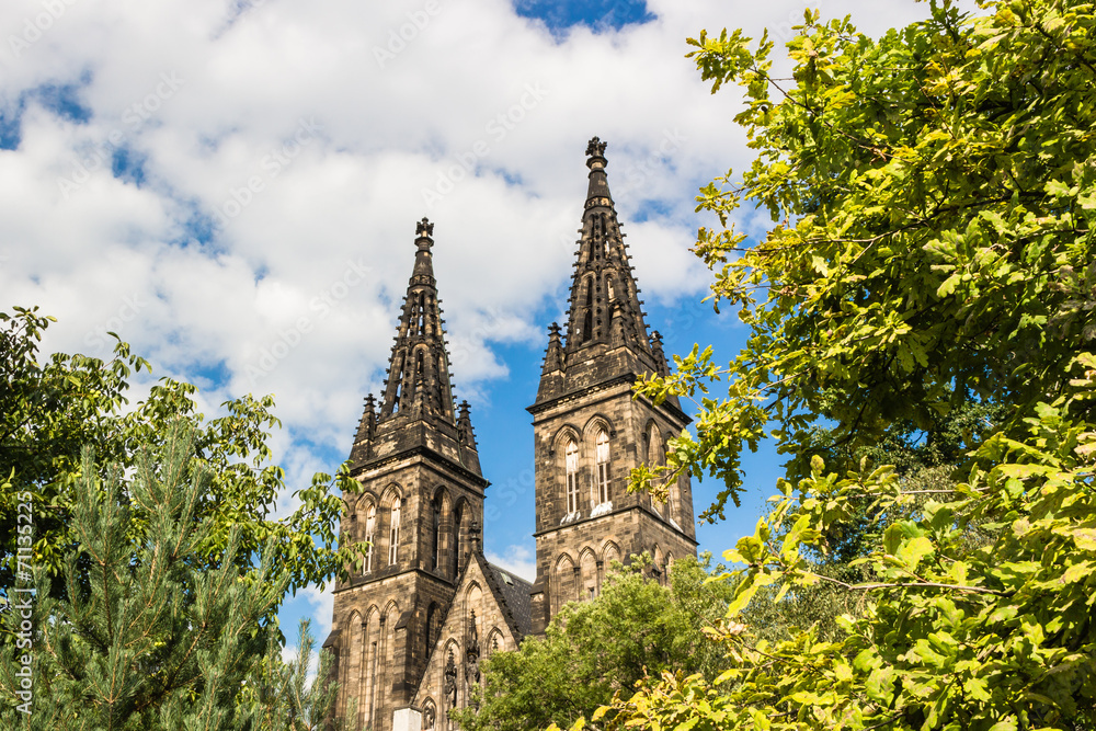 Basilica of St Peter and St Paul in Vysehrad