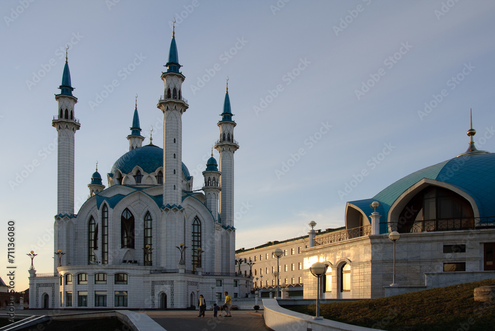 big mosque in Kremlin of Kazan