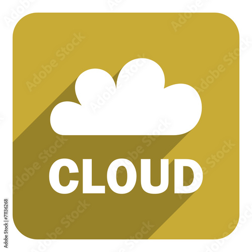 cloud flat icon