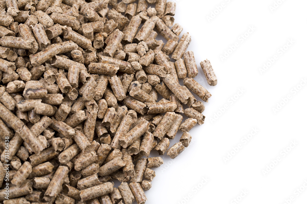Obraz premium Wooden pellets