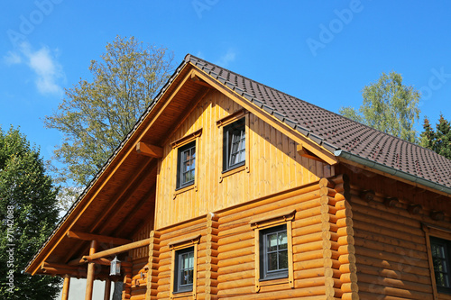 Holzblockhaus photo